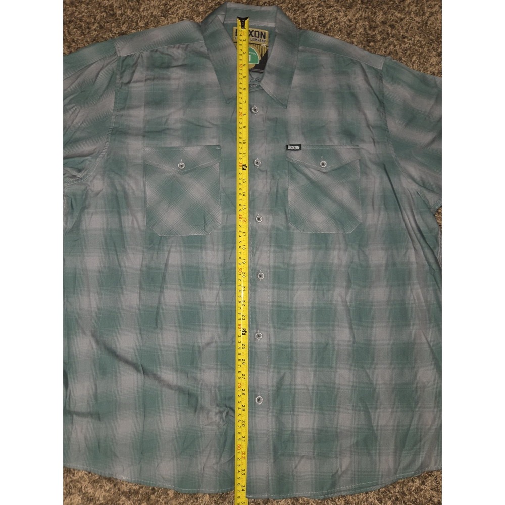 Dixxon Flannel Co Mens Bixby Button Shirt 3XL Bamboo Blend Chopper Streetwear - Picture 8 of 12